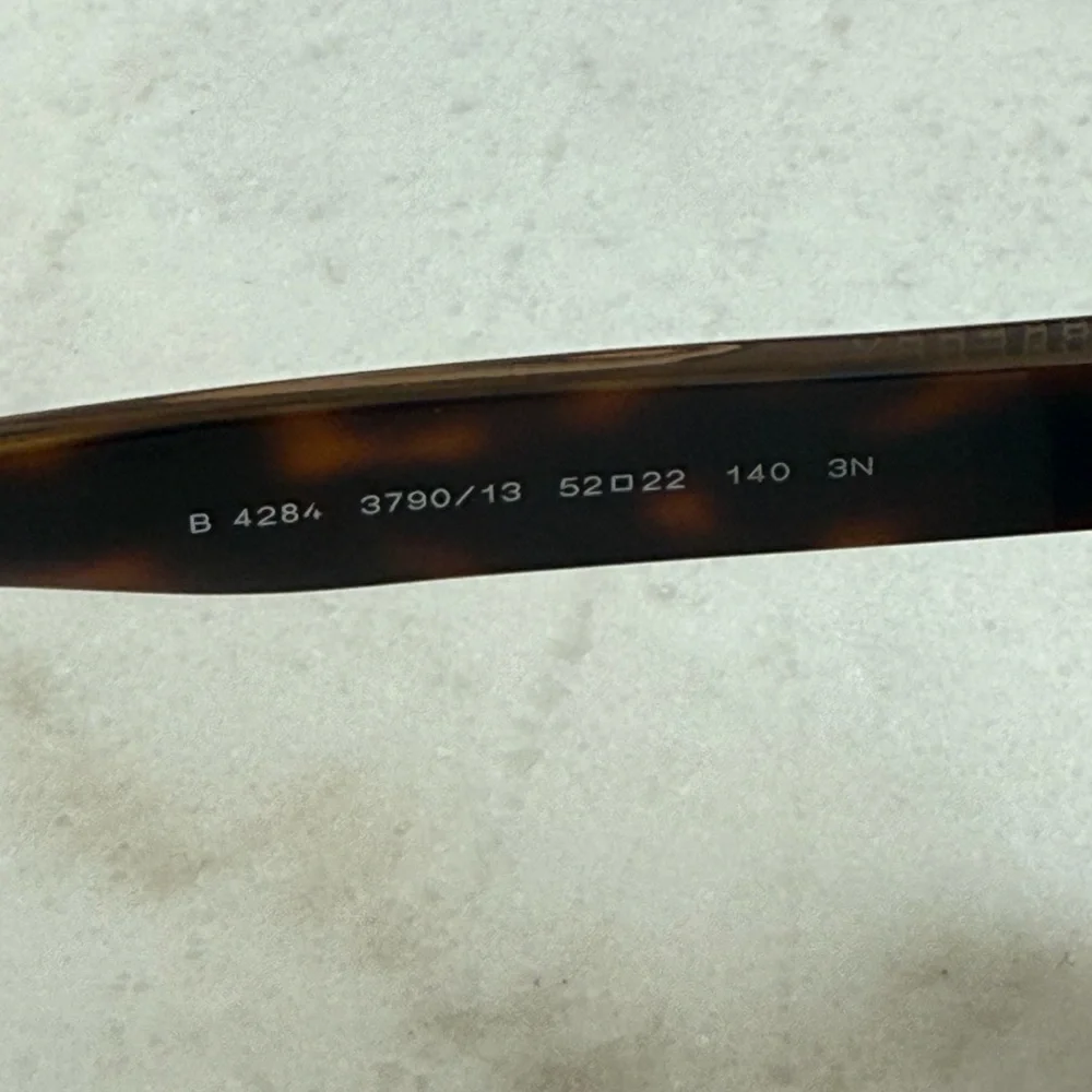 Burberry Brown Tortoiseshell Sunglasses Classic Design - Picture 5 of 7